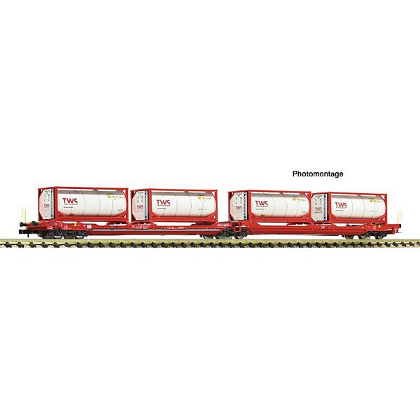 Fleischmann 6660054 Articulated Double-Pocket Wagon T3000e OBB/RCW