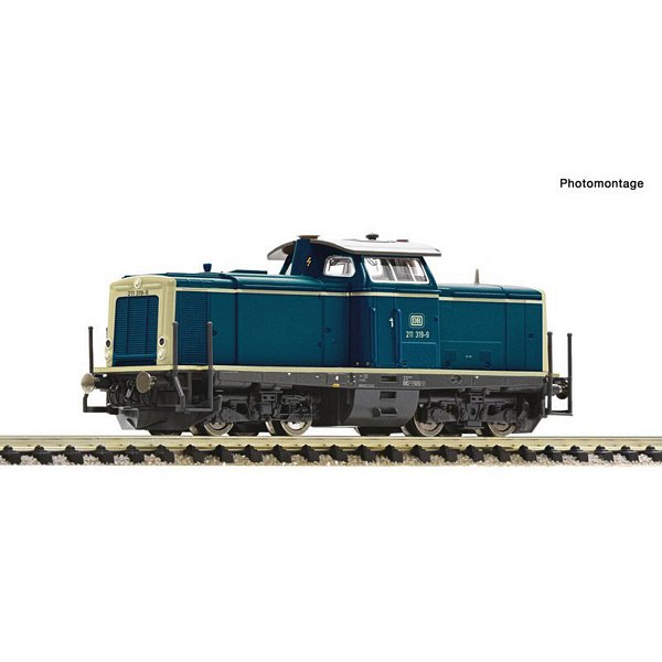 Fleischmann 7370024 Diesel Locomotive 211 319-9 DB DCC