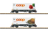 LGB L45889 RhB COOP Container Car-Set