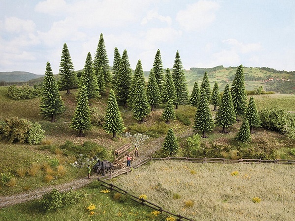 Noch NO32825 Model Spruce Trees for N-Z