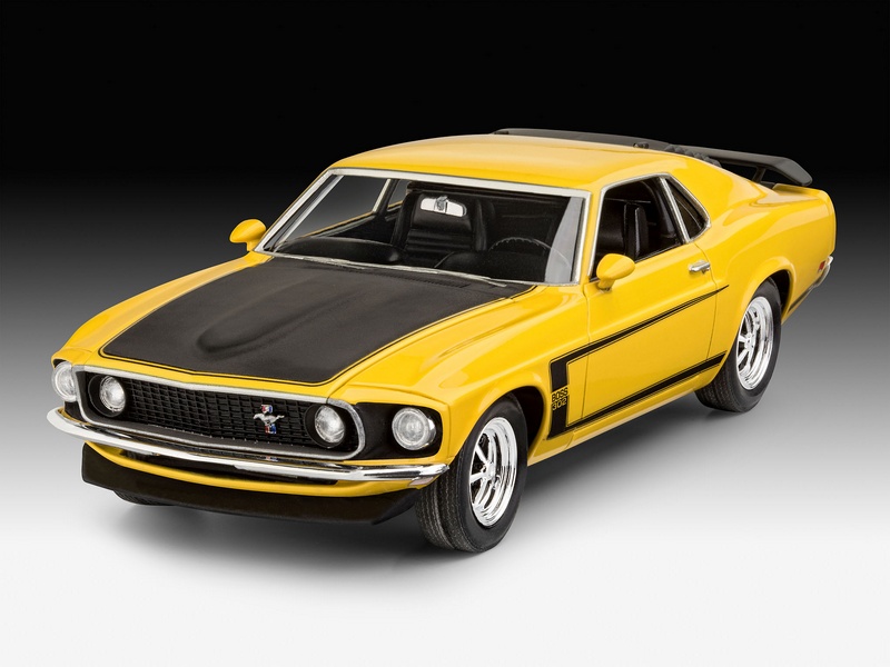 Maquette Ford Mustang Boss 302 1969 - 1/24 - REVELL 14313