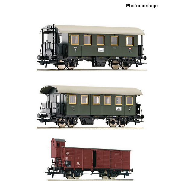 ROCO R6200040 3-piece set: Passenger train 