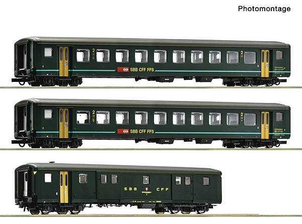 ROCO R6200090 3 piece set (1): "IR 1617", SBB 