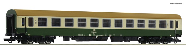 Roco 6200116 2nd Class Express Train Coach DR DC