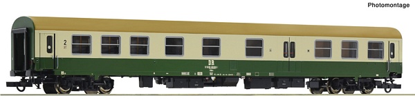 Roco 6200118 2nd Class Express Train Coach DR DC