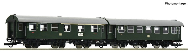 Roco 6200123 2 Piece Set 1 Conversion Coaches DB DC