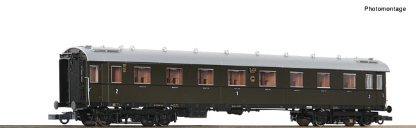 Roco 6200136 1st/2nd Class Standard Express Train Coach DRG DC