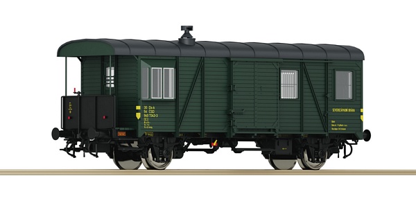 Roco 6200141 Goods Train Guard Wagon CSD DC