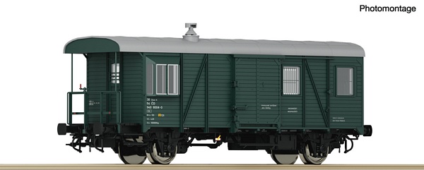 Roco 6200142 Goods Train Guard Wagon CD DC