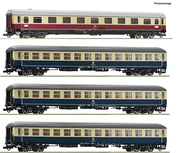 Roco 6200154 4 Piece Set IC 511 Chiemgau DB DC