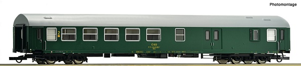 Roco 6200168 2nd Class Passenger Coach CSD DC