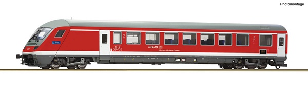 Roco 6220098 RE Control Cab Coach DB AG AC