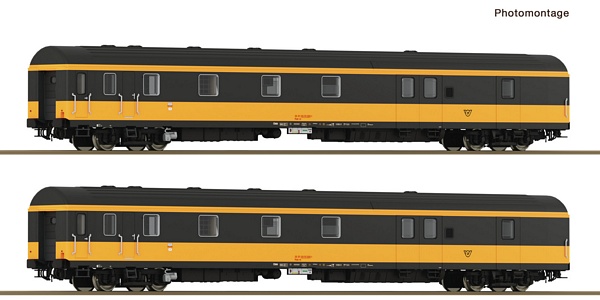 Roco 6210188 2 Piece Set Postal Coaches DCC OBB DC