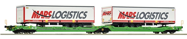 Roco 6600005 Articulated Double-Pocket Wagon T3000e CFL Cargo DC