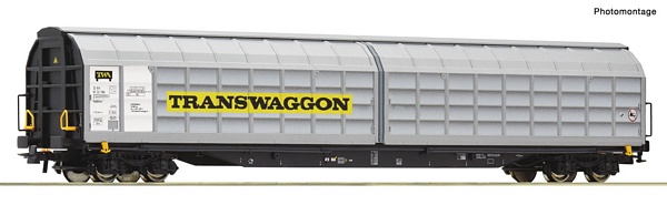 Roco 6600166 Sliding Wall Wagon Transwaggon DC