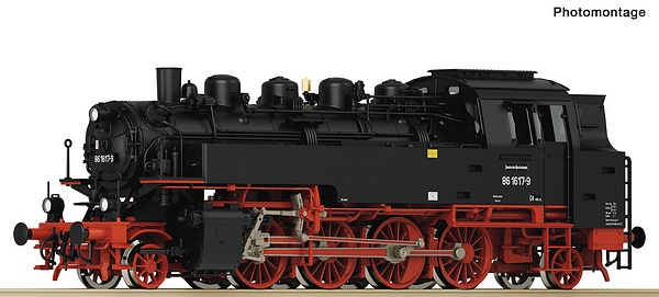 Roco 7110027 Steam Locomotive 86 1617-9 DR DCC