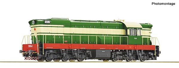 Roco 7310012 Diesel Locomotive T 669.0107 CSD DCC