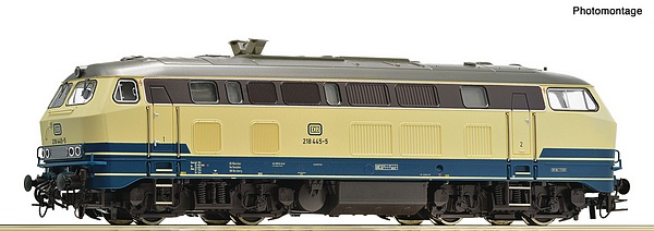 Roco 7310041 Diesel Locomotive 218 445-5 DB DCC