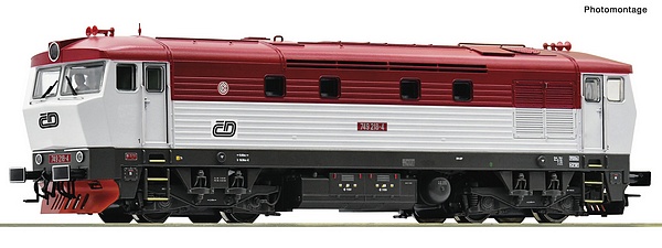 Roco 7310054 Diesel Locomotive 749 218-4 CD DCC