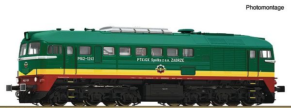 Roco 7310066 Diesel Locomotive M62 PTKiGK DCC