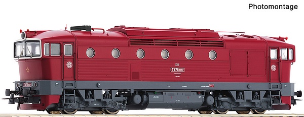 Roco 7310071 Diesel Locomotive T 478.3137 CSD DCC