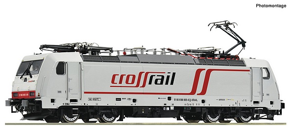 Roco 7510099 Electric Locomotive 186 905-6 Crossrail DCC