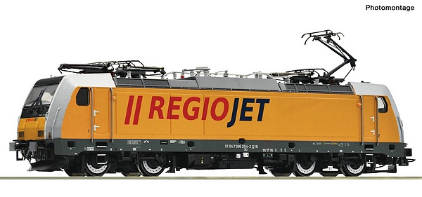 Roco 7510102 Electric Locomotive 386 204-2 Regiojet DCC