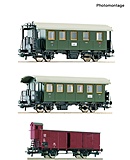 Roco 6200040 3 Piece Set Branch Line Train DB DC