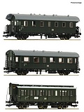 Roco 6200131 3 Piece Set 2 Branch Line Train DR DC