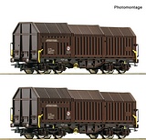 Roco 6600132 2 Piece Set Telescopic Hood Wagons OBB DC