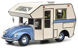 Schuco 450011400 VW Kafer Motorhome Blue