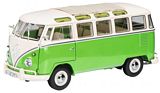 Schuco 450028600 VW T1b Samba Green-White