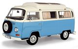 Schuco 450043500 VW T2a Camping Bus Blue White