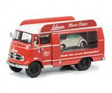 Schuco 450335400 Mercedes-Benz L319 Promotion Car Schuco Micro Racer with Piccolo VW Kafer