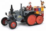 Schuco 450770300 Lanz with Caterpillar Christmastime