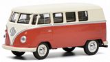 Schuco 452017100 VW T1 Bus Red Beige