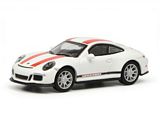 Schuco 452629900 Porsche 911R White-Red