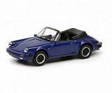 Schuco 452635200 Porsche 911 Carrera 3 2 Cabriolet Blue