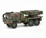 Schuco 452636300 MAN 7T GL KAT1 Rocket Launcher Lars II Bundeswehr