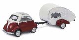 Schuco 452648600 BMW Isetta W Trailer