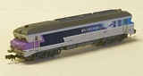 MiniTrix 12328 Diesel Locomotive Serie CC 72000 SNCF