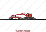 MiniTrix 15299 Crane Car with a Crane Tender Kran DB AG