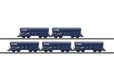 MiniTrix 15447 Set with 5 Hopper Cars