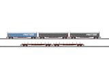 MiniTrix 15476 Set mit 5 Freight Cars Ril ns Res der SNCF