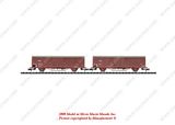 MiniTrix 15663 Set with 2 BoxCars 2 x Gbs DSB