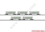 MiniTrix 15666 Grain Hopper Car SET