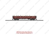 MiniTrix 15750 International Express Train Passenger Car F 1233 CIWL