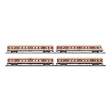 MiniTrix 15846 Set with 4 SBahn Commuter Cars DB