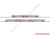 MiniTrix 15871 Intercity Passenger Car Set Schnellzugwagen-Set InterCity