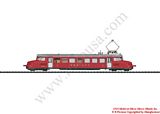 Trix 22865 Electric Express Powered Rail Car Serie RBe 2-4 SBB-CFF-FFS